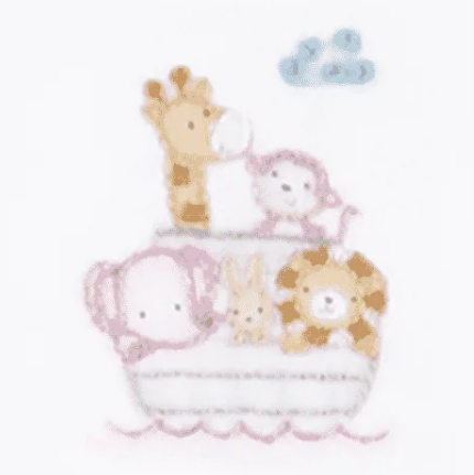 Noah's Ark Ruffle Diaper Cover Set