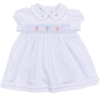 Ice Cream Classic Smock Dress