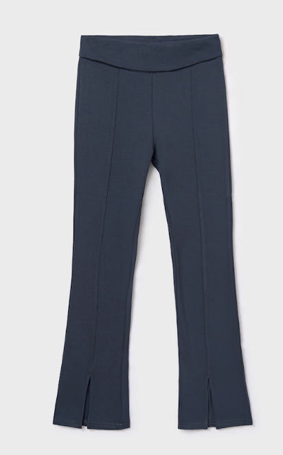 Navy Flare Leggings