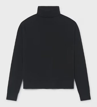 Turtleneck Sweater - Black