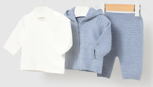 Boys Blue 3 PC Sweater Set