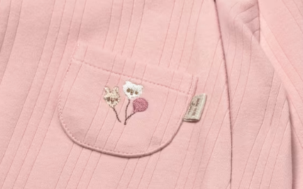 Pink Zip Romper
