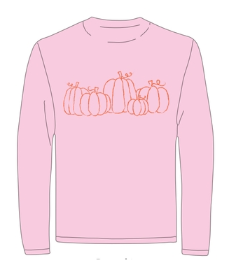 Pumpkin Patch - Pink Tee