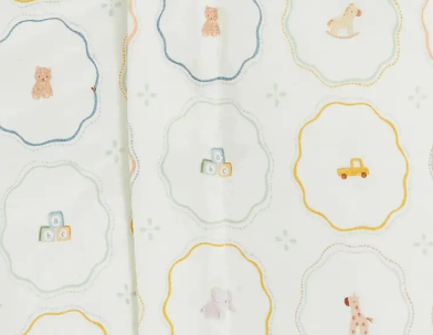 Nursery Magic Cream Kimono Set