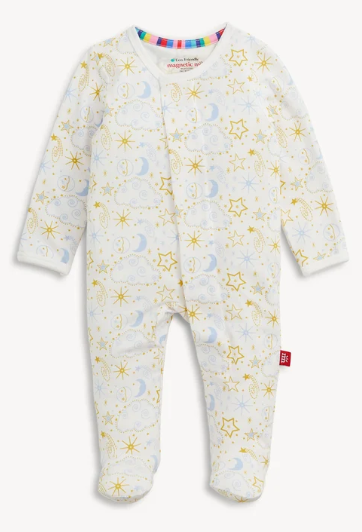 Star Signs Footie - Blue