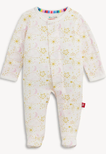 Star Signs Footie - Pink