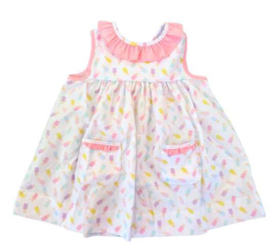 Addison Ruffle Twin Pops Dress