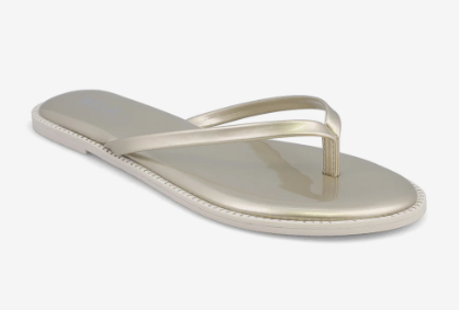 Little Aster Gold Flip Flop