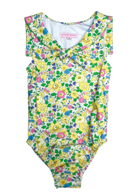 Betsy Floral Sailor Swimsuit