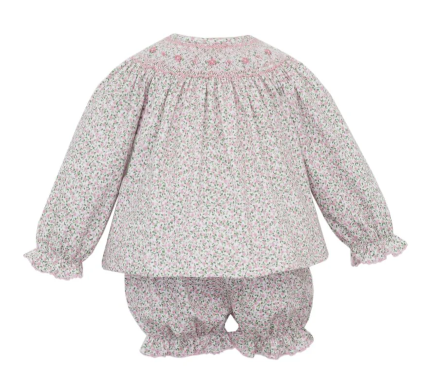 Carol Pink Liberty Floral Bloomer Set