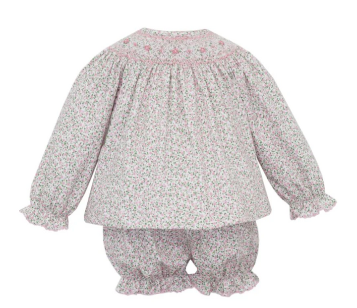 Carol Pink Liberty Floral Bloomer Set