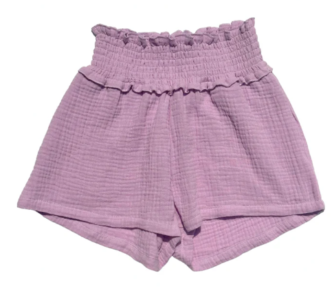 Sadie Orchid Gauze Shorts