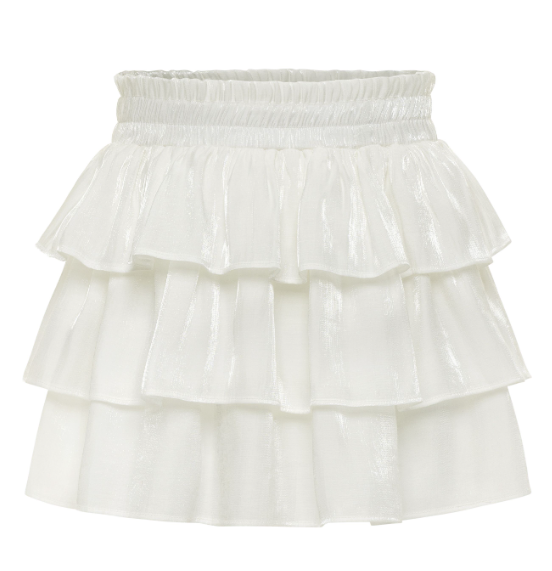 Luna White Skirt