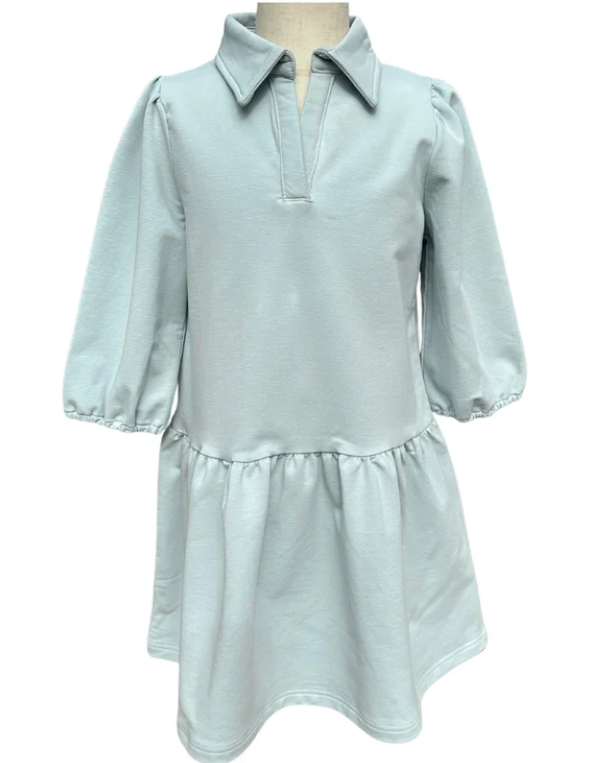 Sibley Sweatshirt Dress -Robins Egg