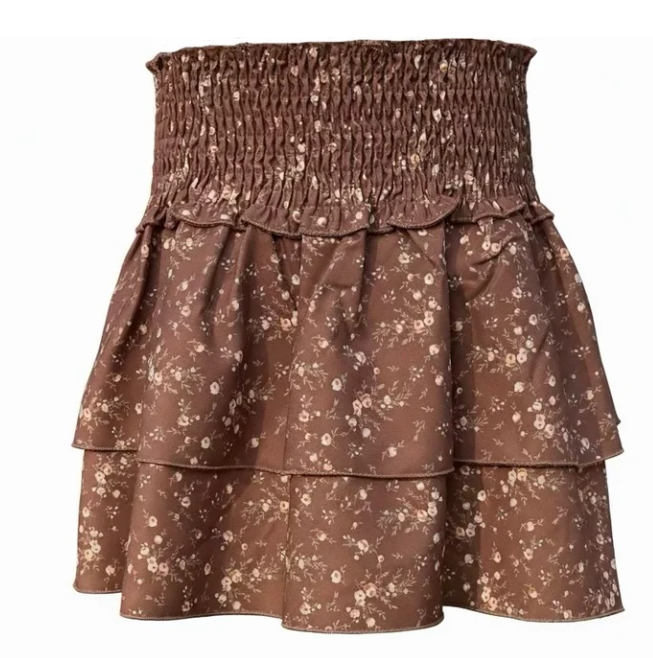 Scottie Skirt Brown Sugar