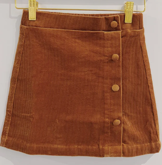 Reese Skirt Honey Corduroy