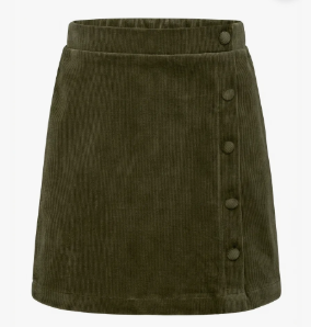 Reese Skirt Olive Corduroy