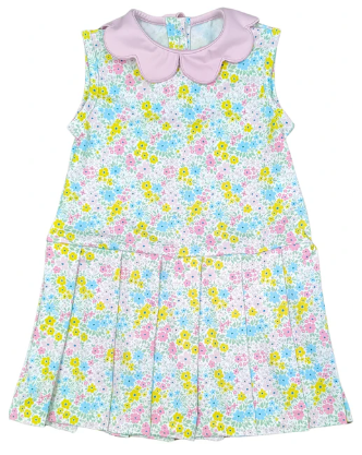 Claire Floral Confetti Dress