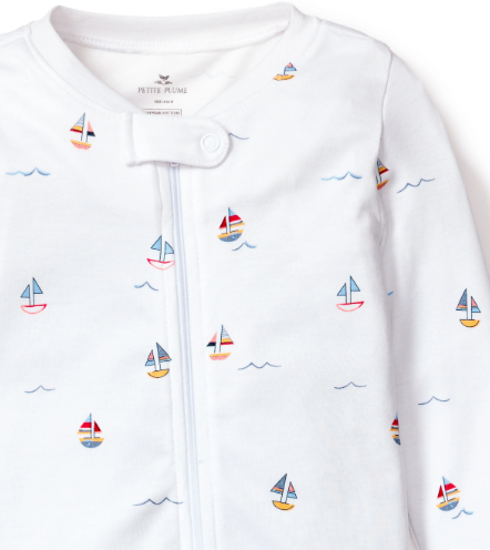 Bateau Pima Romper