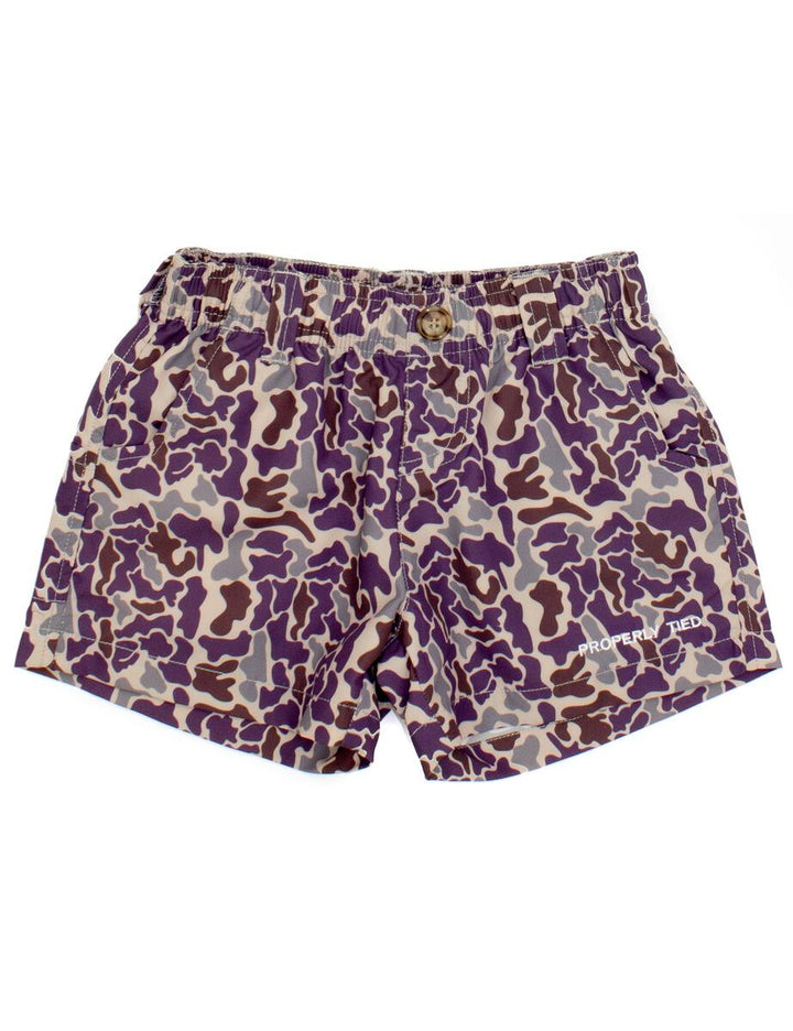 Toddler Vintage Camo Mallard Short