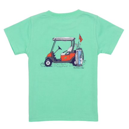 Boys Country Club Tee - Wash Green TD