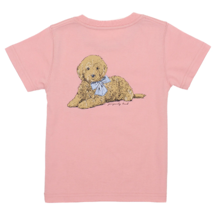 Girls Doodle Tee - Blush