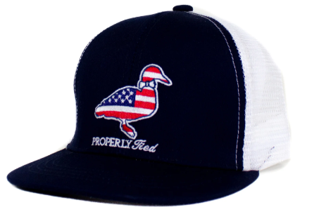Boys Trucker Hat Americana Logo