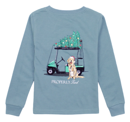 Santa's Caddy - Steel Blue