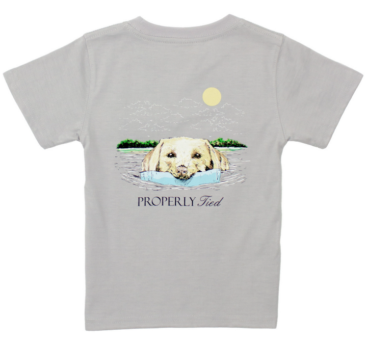 Spring Retrieve SS Ice Grey Tee