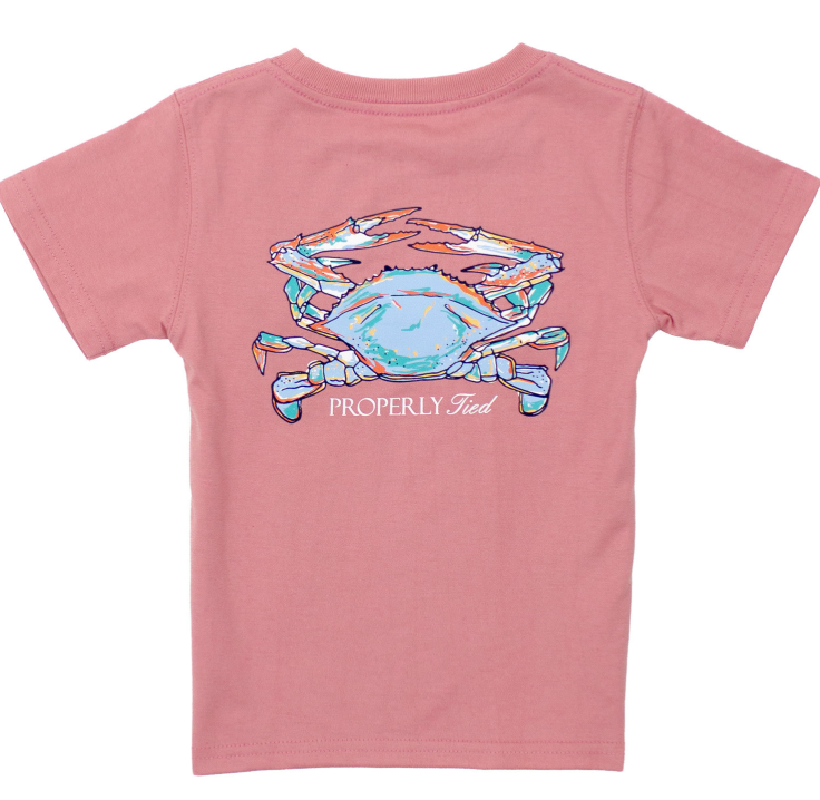 Claws SS Salmon Tee