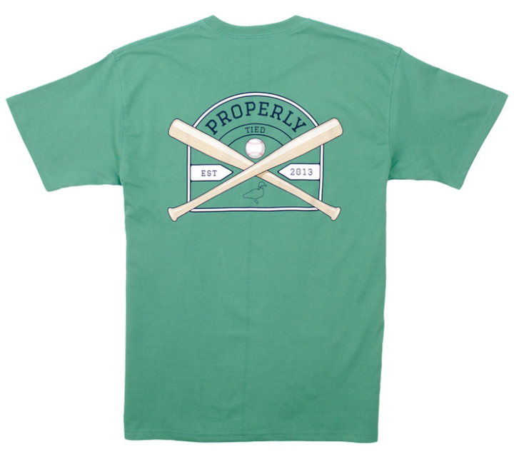 Baseball Shield SS Ivy Tee