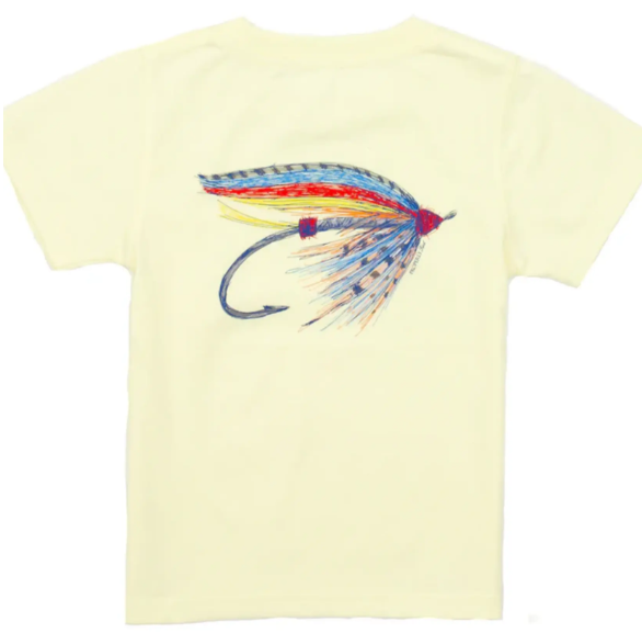 Let It Fly SS Light Yellow Tee