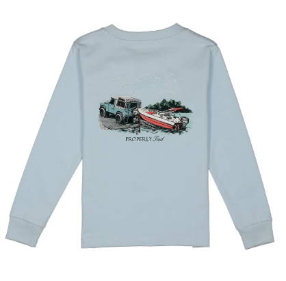 Launch - Perwinkle Tee