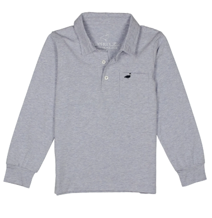 Harrison Pocket Polo - Ocean Wave