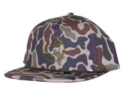 Sportsman Rope Hat - Vintage Camo
