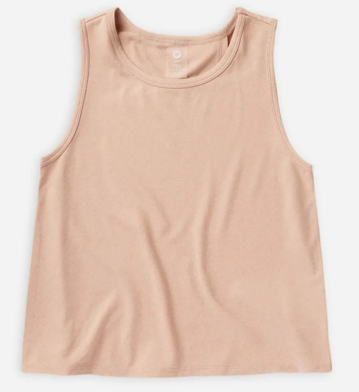 Tulip Back Tank - Blush