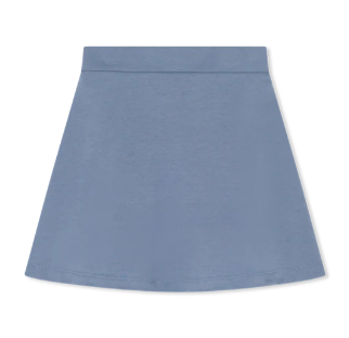 Lake Blue Knit Lacey Skirt