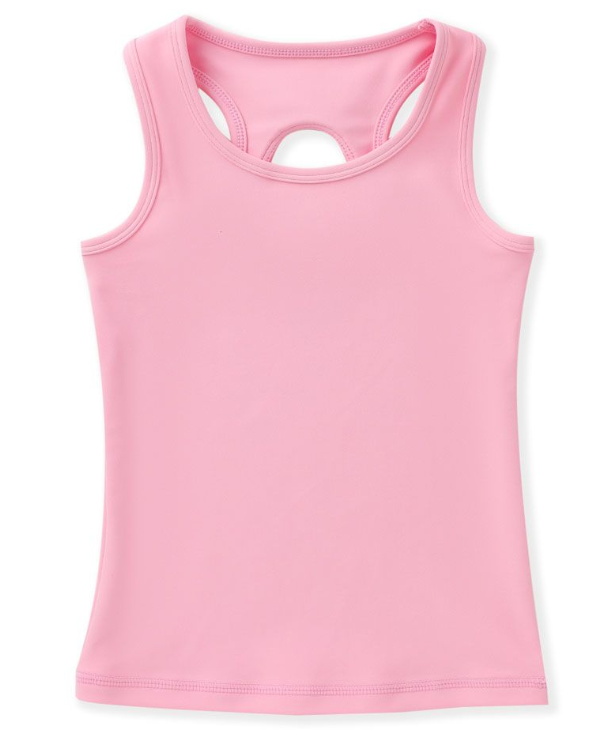Pink Active Tank - Tween