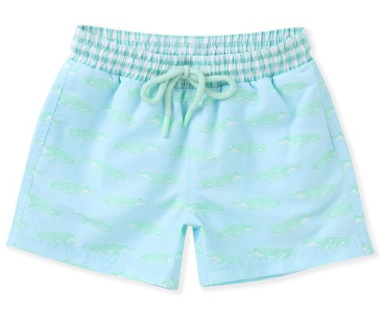 Swim Trunk w/Alligators
