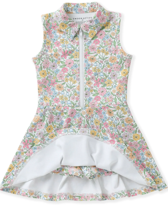 Boho Floral Tennis Dress