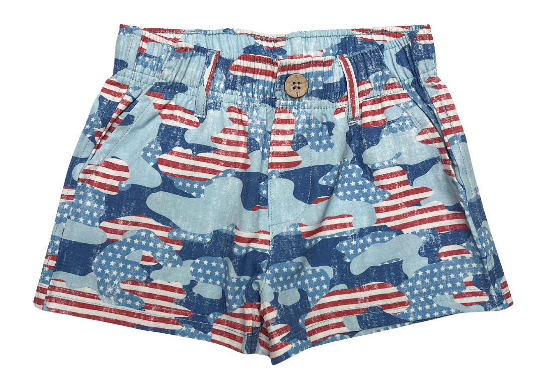USA Camo Perf Play Short