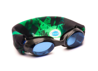 Green Fusion Swim Goggles
