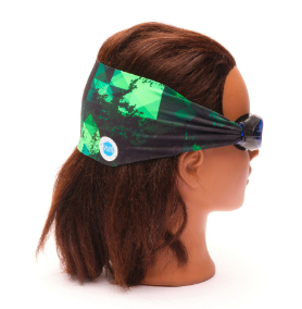 Green Fusion Swim Goggles
