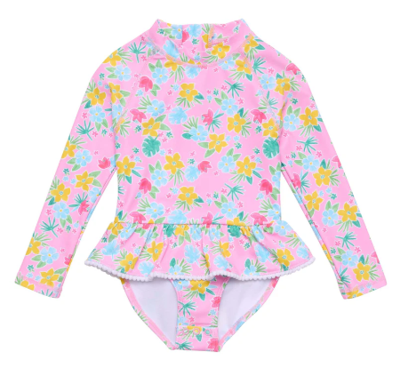 Buttercup Bloom Skirt Surf Suit