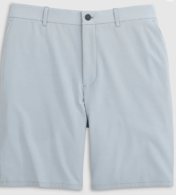 Mulligan Light Gray Perf Shorts - Boys