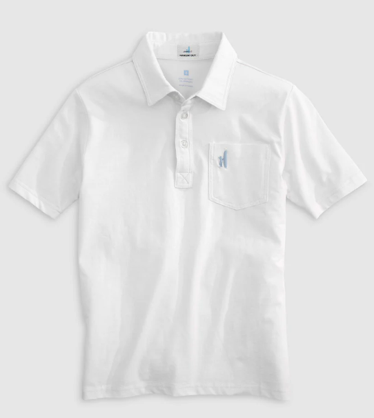 The Original White Polo - Boys