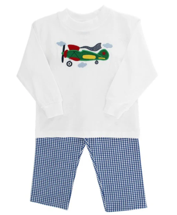 Airplane Boys Pant Set -Toddler