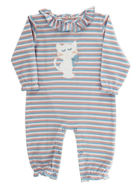 Prissy Cat Girls Romper