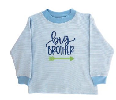 Big Brother Stripe LS Shirt - Toddler