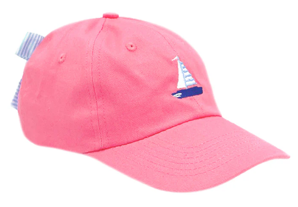 Watermelon Sailboat Bow BB Hat w/Bow